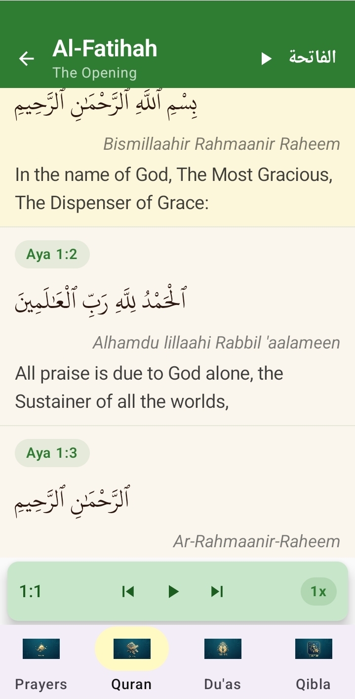 Placeholder: Quran Reader Screen